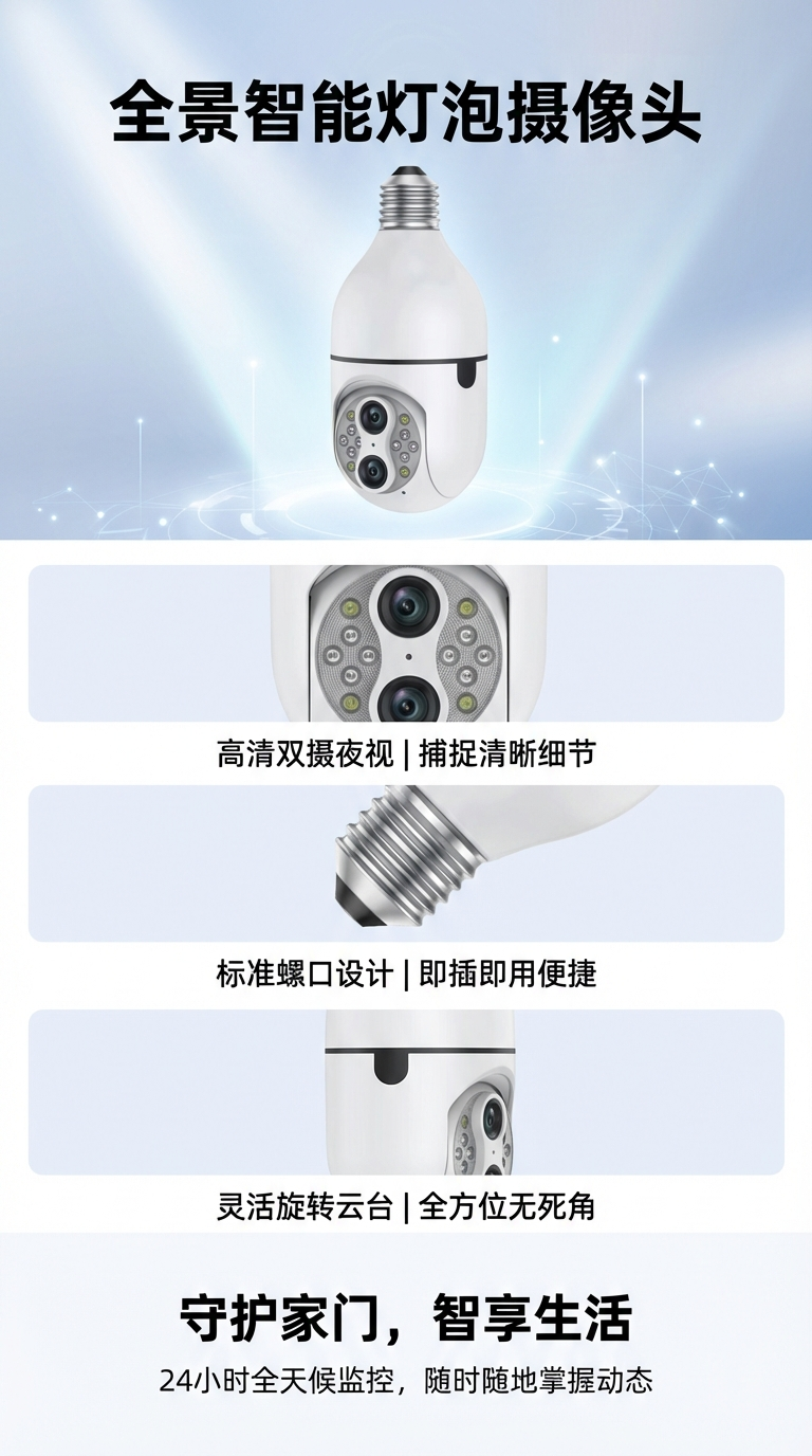 WIFI 10X lamp holder camera2详情1