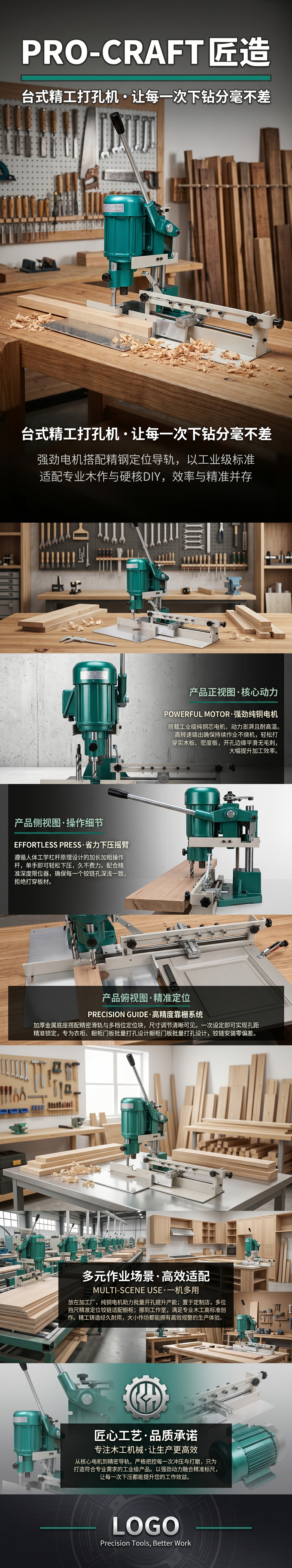 Industrial equipment drilling machines, bench drilling machines, metal processing machinery, drilling equipment pic 1