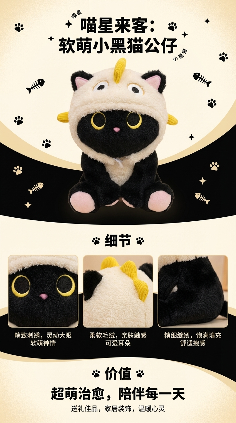 【价格面议】慧慧科技AI觉醒岛模型小猫造型详情1