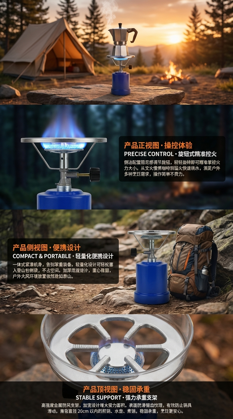 跨境热销 阿拉伯水烟便携式椰壳碳点碳炉 酒吧大号水烟专用碳炉03源头工厂详情2