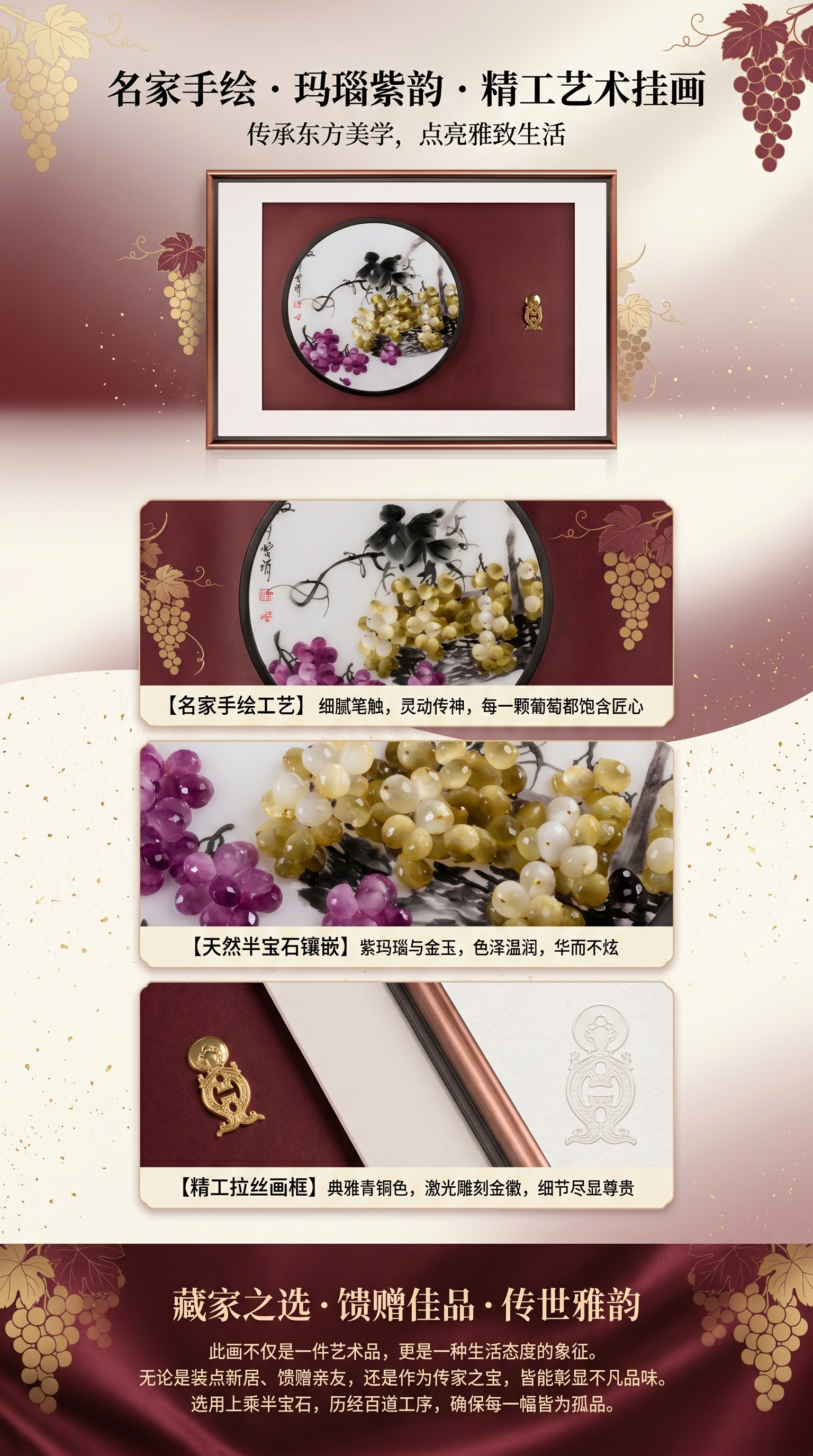 装饰画客厅卧室简约北欧风挂画艺术墙饰家居装饰画详情1