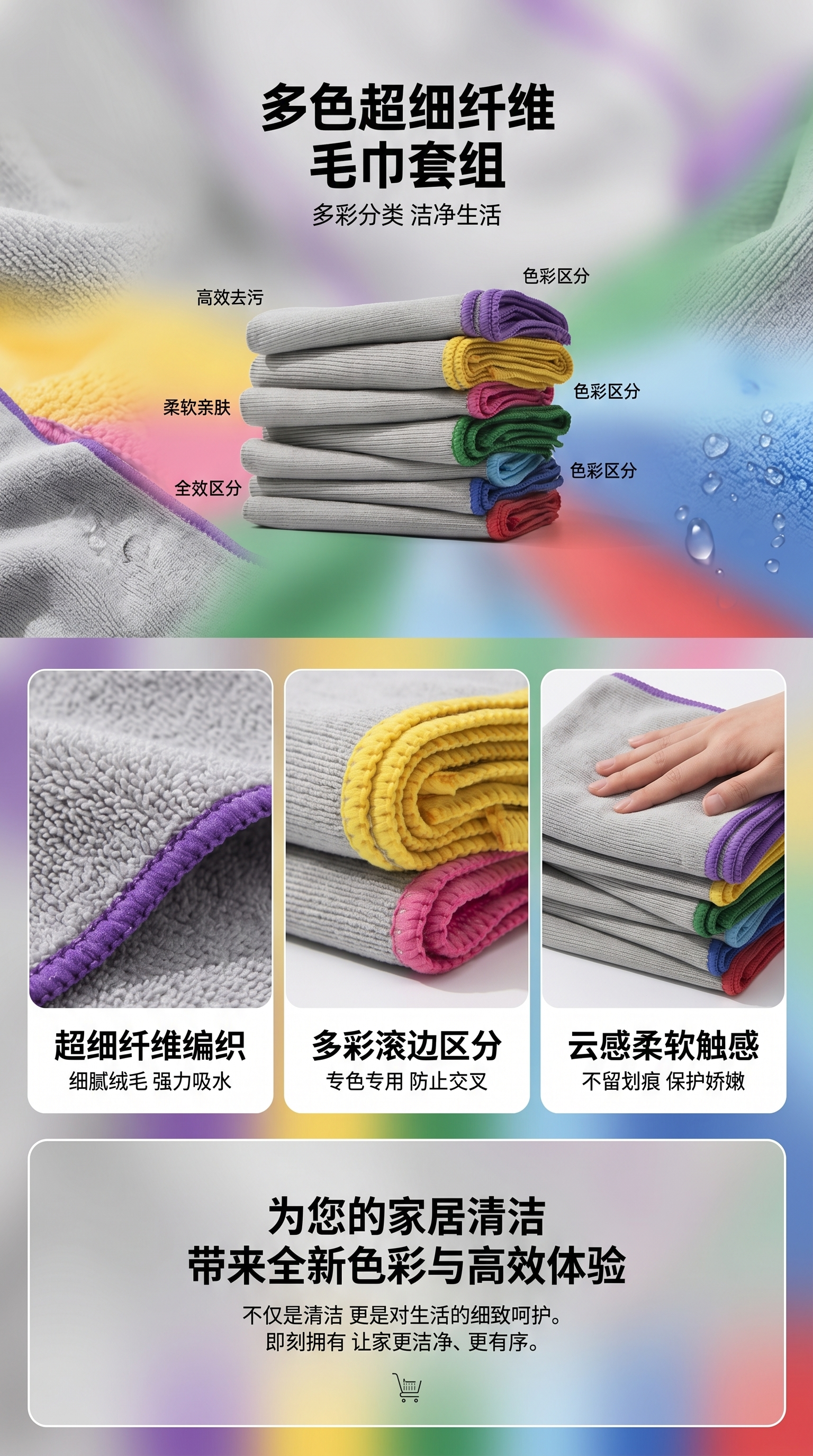 The ultra-fine fiber glass cleaning cloth is free of streaks and lint, and can quickly clean Windows, windshields, rearview mirrors and stainless steel surfaces pic 1