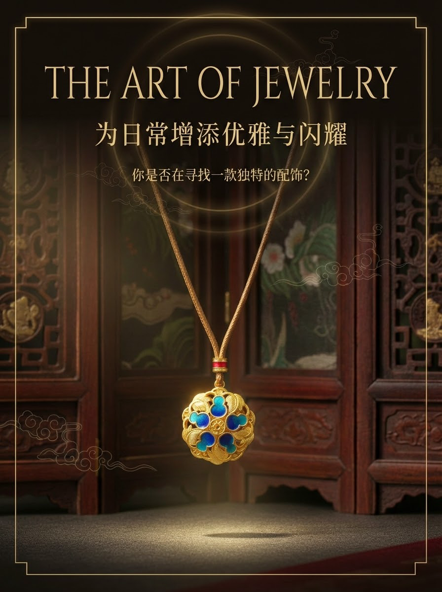 Gold-encrusted with silver, inlaid pendant, enamel silver jewelry, Thangka head accessory, retro necklace pendant pic 1