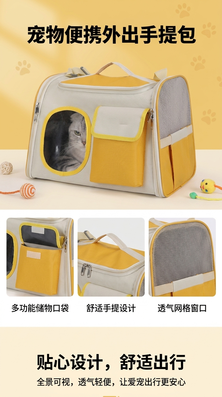 宠物包猫用便携轻便猫咪出行背包详情1