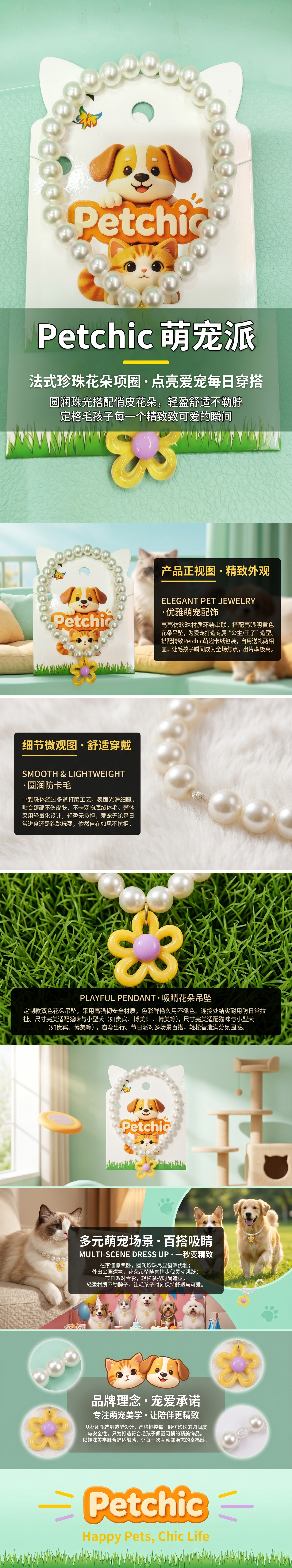 珍珠手链天然淡水珍珠项链女时尚简约优雅礼物详情1