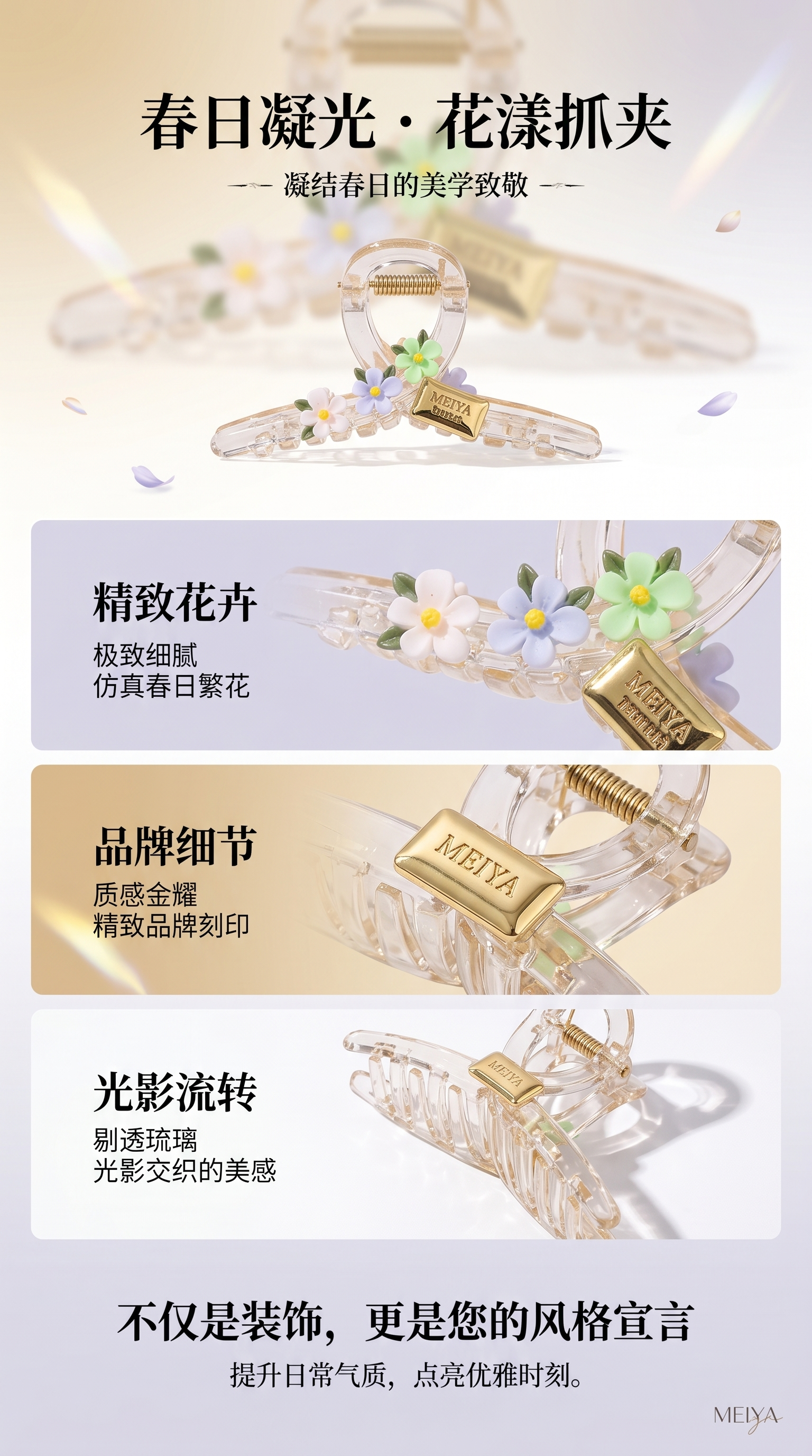 时尚简约金属发饰 女童成人通用详情1