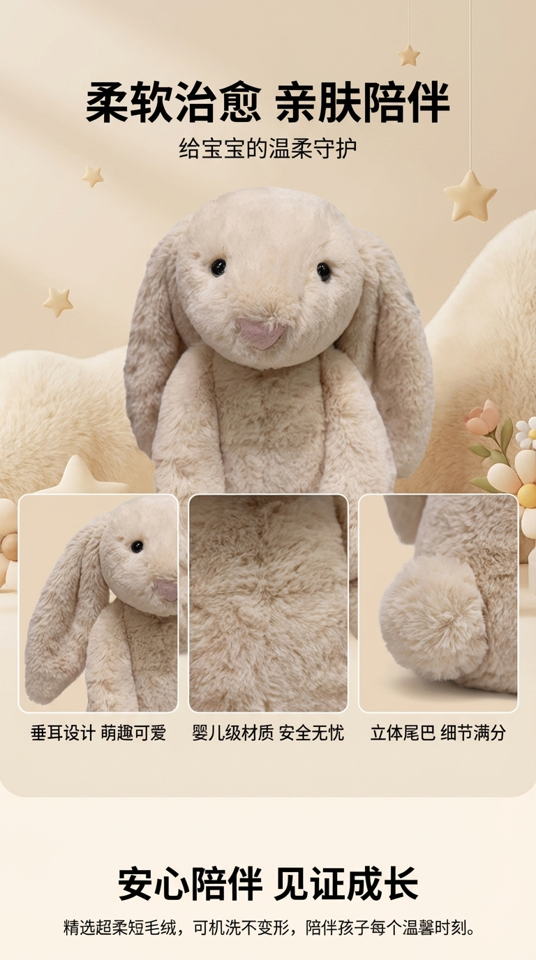 玩偶泰迪熊公仔大号礼物布娃娃抱抱熊睡觉毛绒玩具生日礼物女生102141014详情1