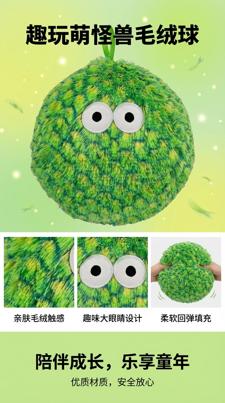 潮流玩偶毛绒公仔娃娃批发定制毛绒玩具可爱柔软 plush详情1