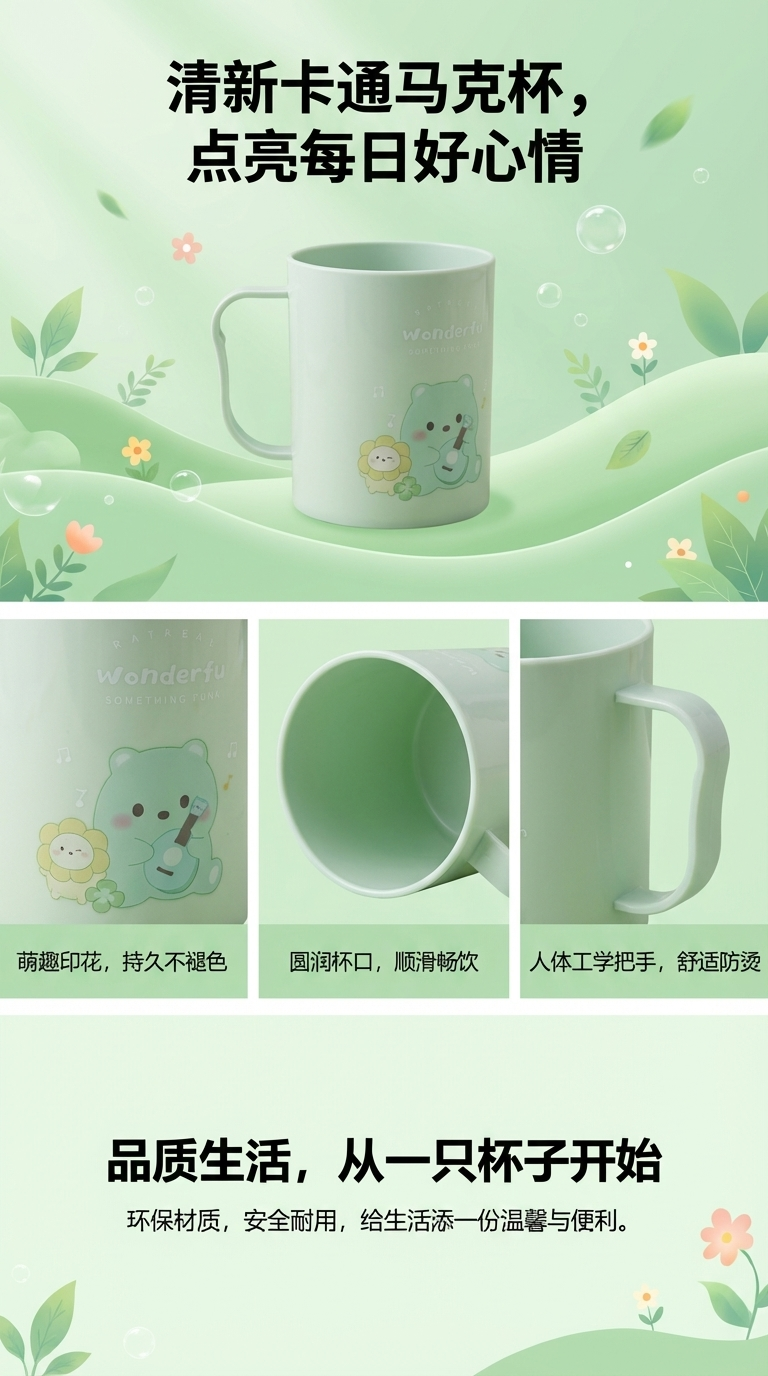 Other cups, daily necessities, brushing cups, wholesale and export for foreign trade, plastic cups, water cups pic 1