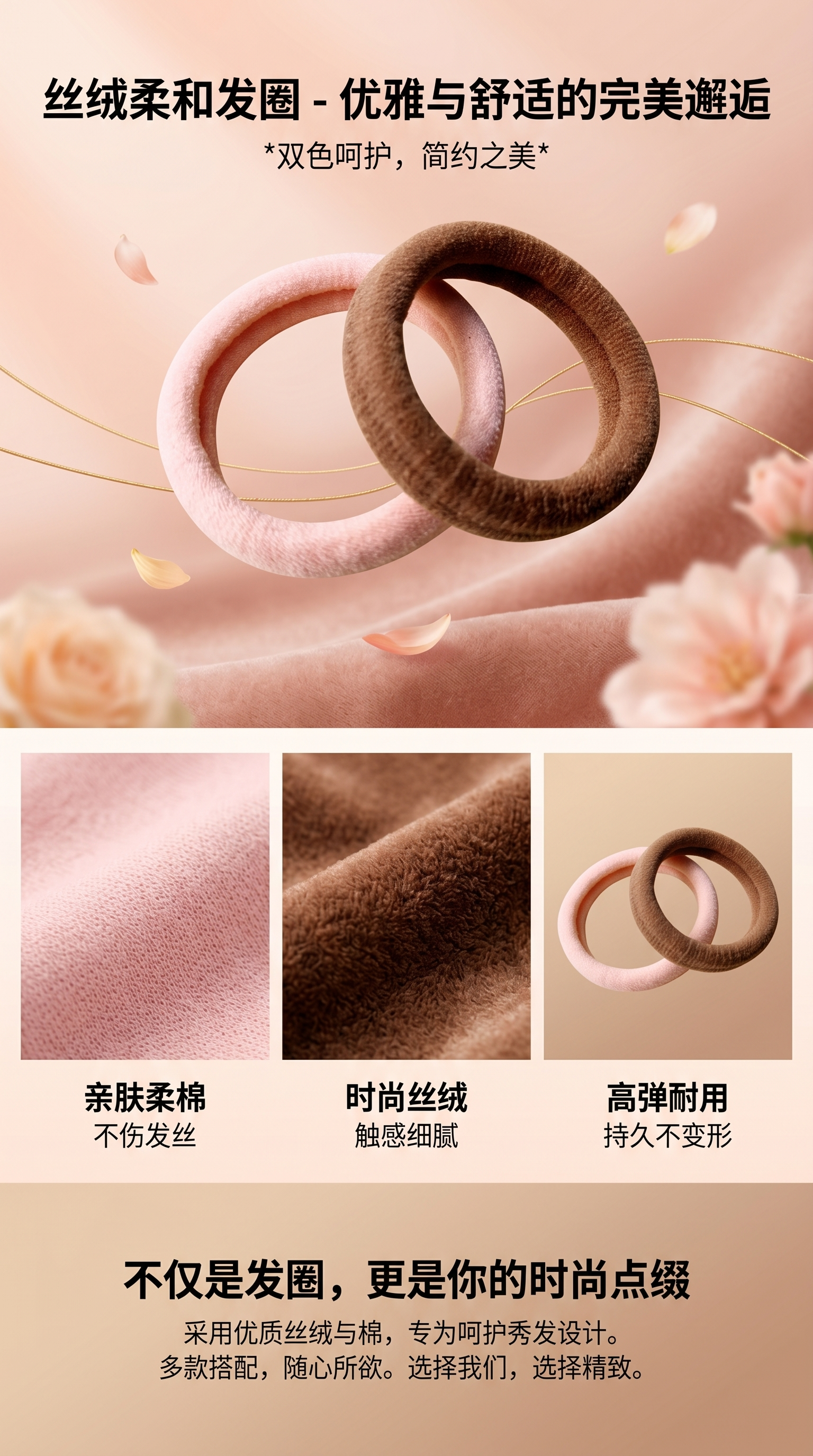 大肠发圈发饰女款发绳饰品 时尚百搭大号发圈094227553详情1