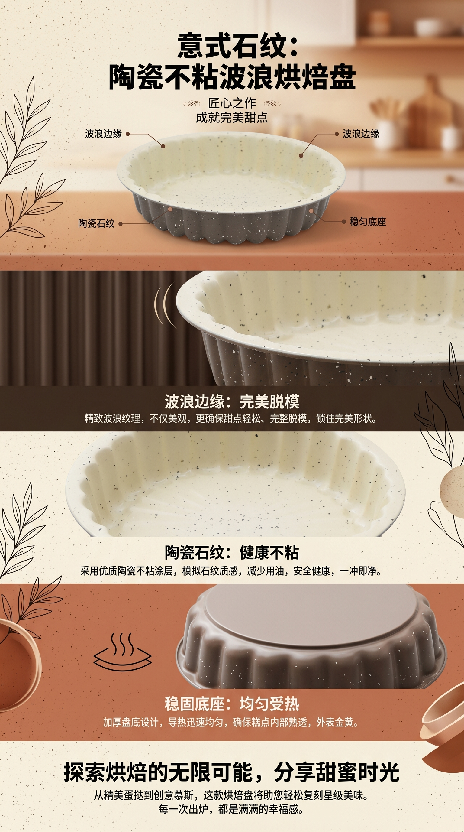 蛋糕模具烘焙用具菊花爱心碳钢烤盘月饼模具饼干模具家用烘焙模具112211738详情1