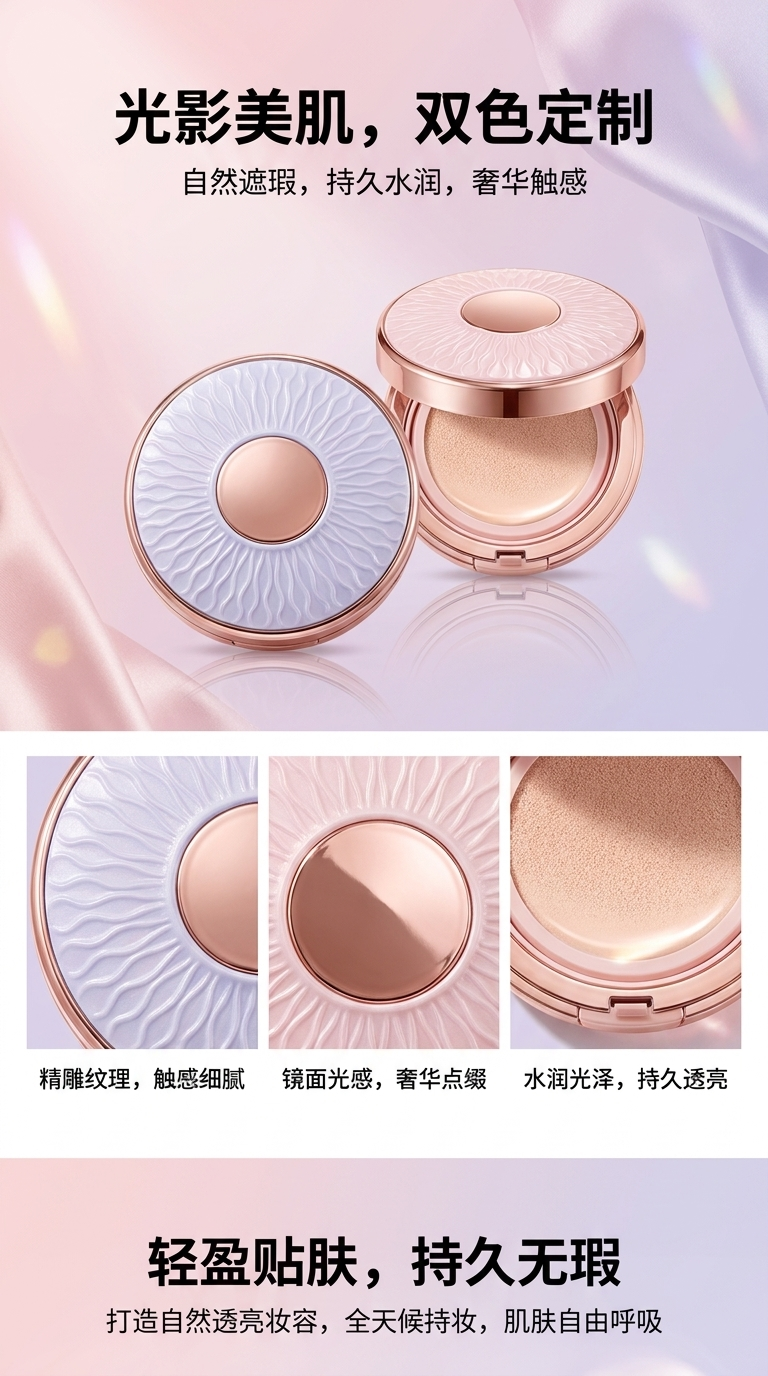 折叠化妆镜便携式镜子详情1