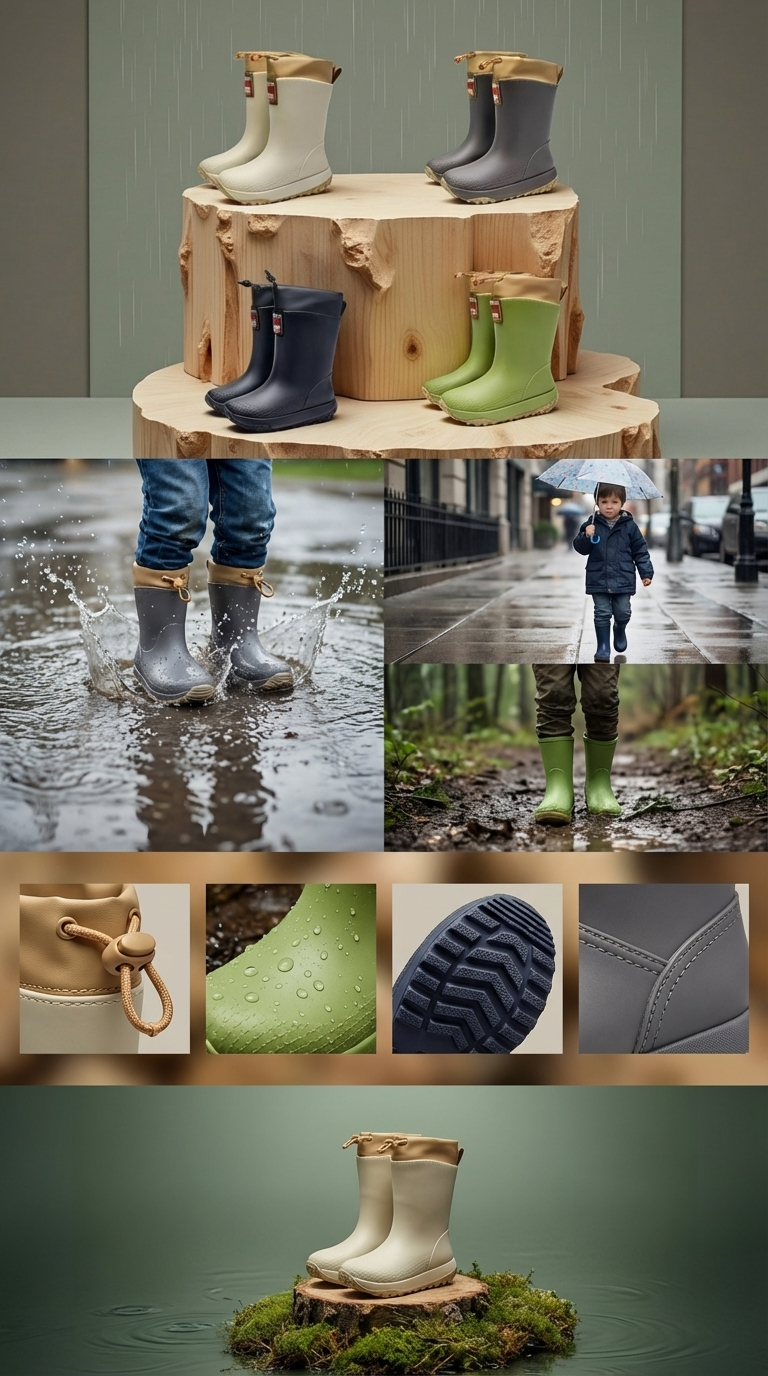 女式雨鞋838高筒时尚透气夏天防水防滑详情3