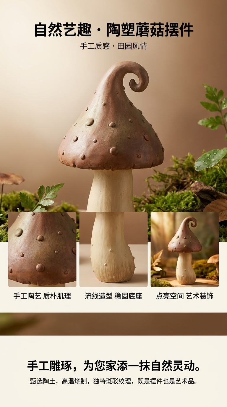 玻璃瓶香薰焟烛装饰器皿扩香石石头铁艺支架零食小吃碟花盆摆件详情1