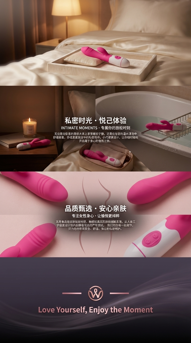 女性情趣用品调情按摩强烈震感超静音成人玩具自慰器按摩bang详情3