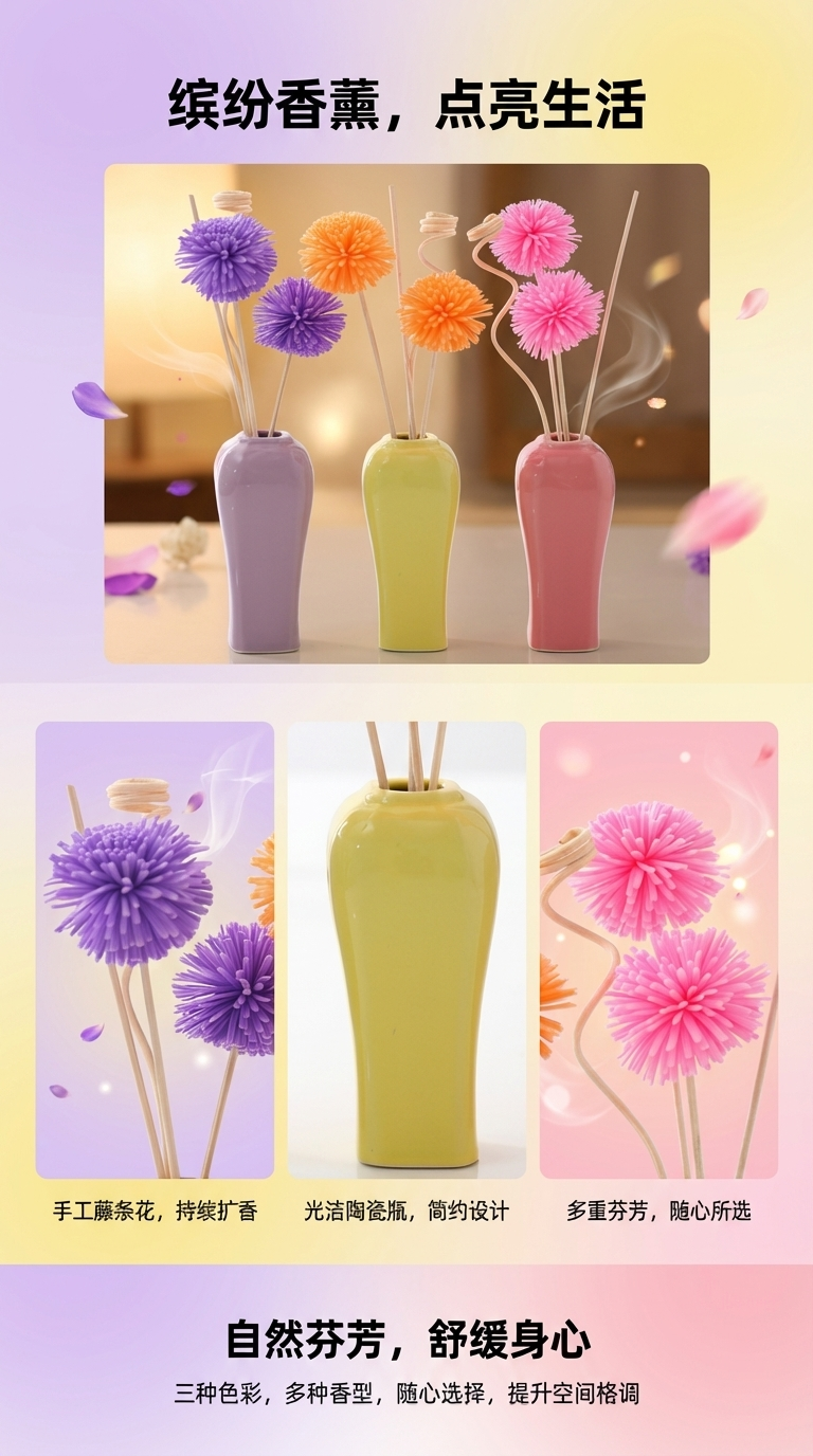 干花装饰用品花材永生花装饰仿真花详情1