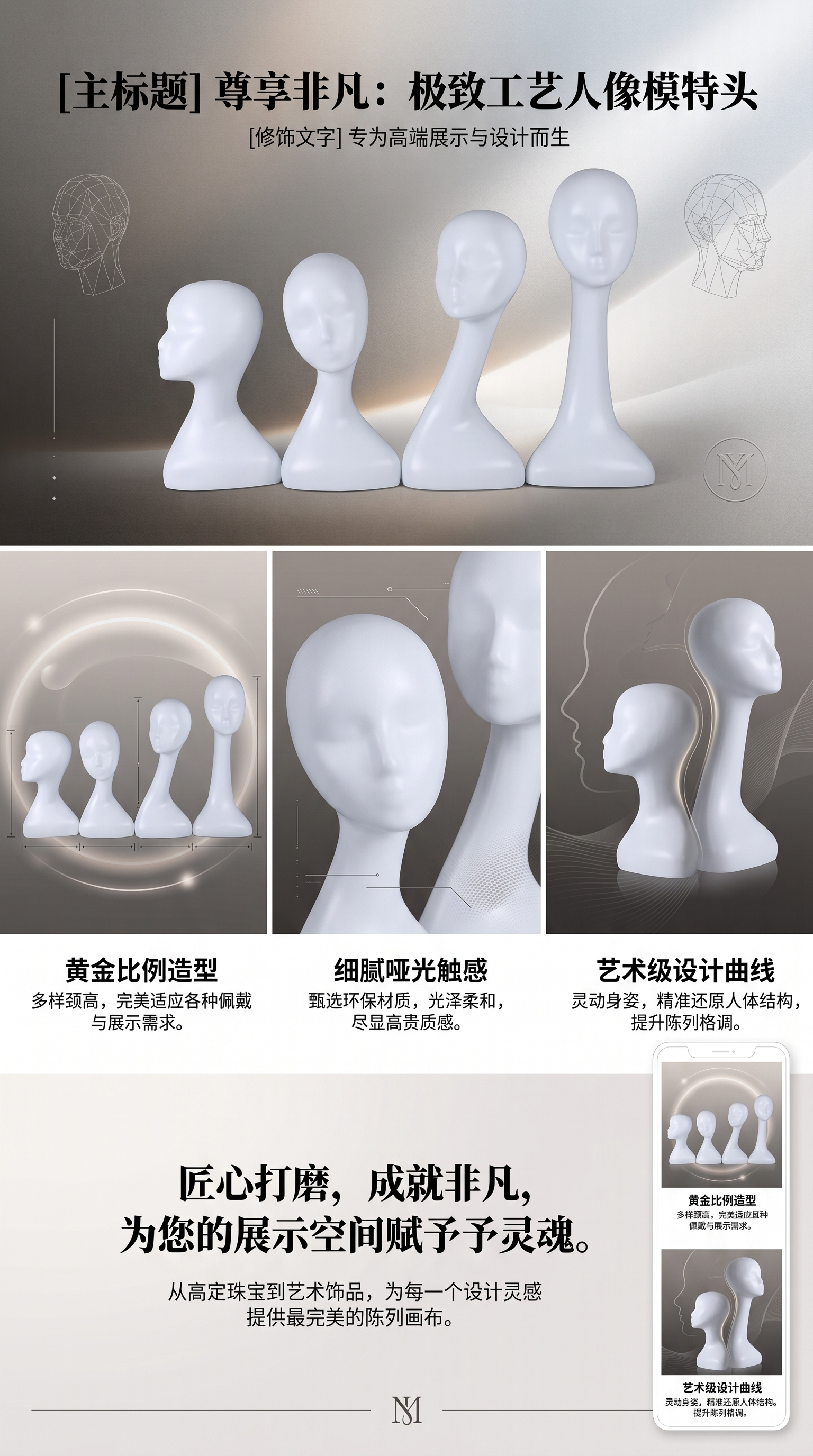 The white head model is a human body structure display model for anatomy teaching pic 1