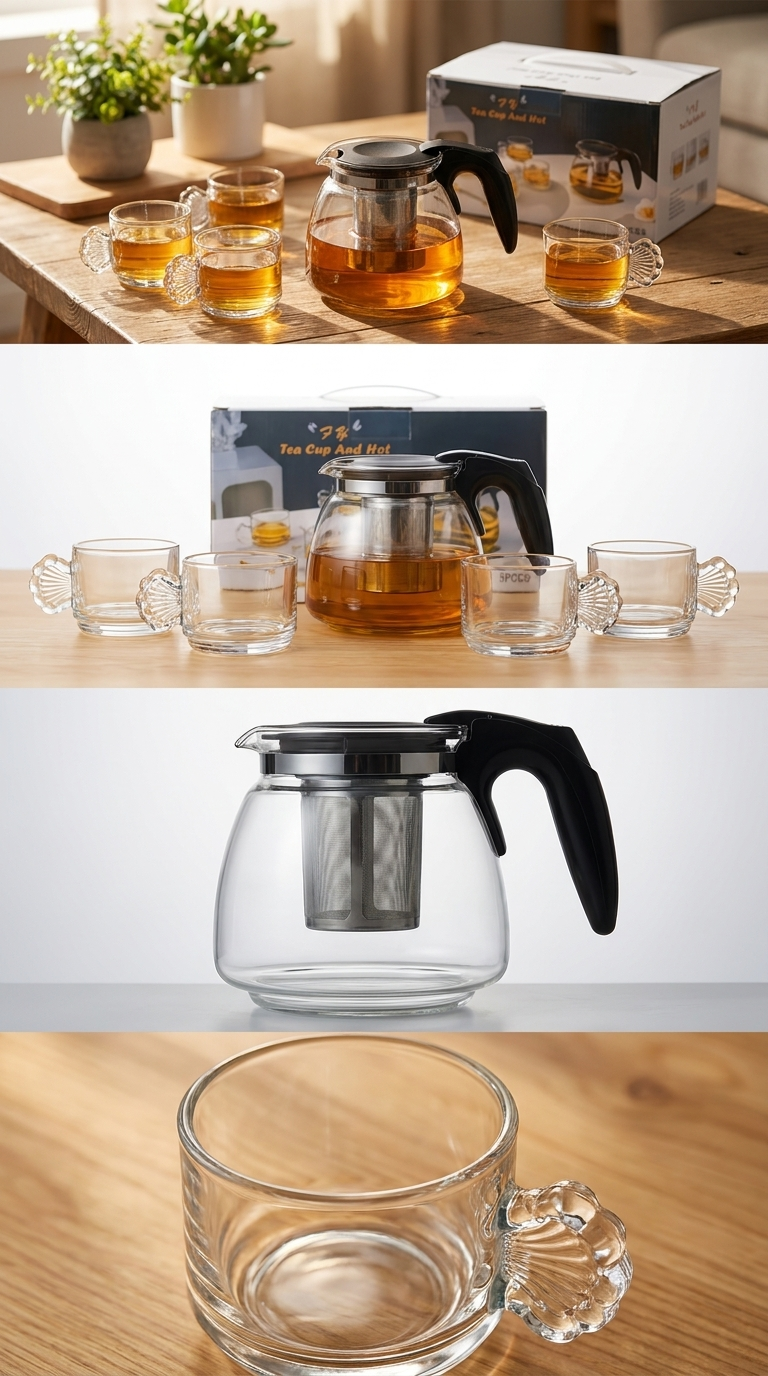茶具套装玻璃茶壶配四只玻璃茶杯家用办公泡茶用品171144645茶具套装茶具高档茶具高端茶具茶壶详情2