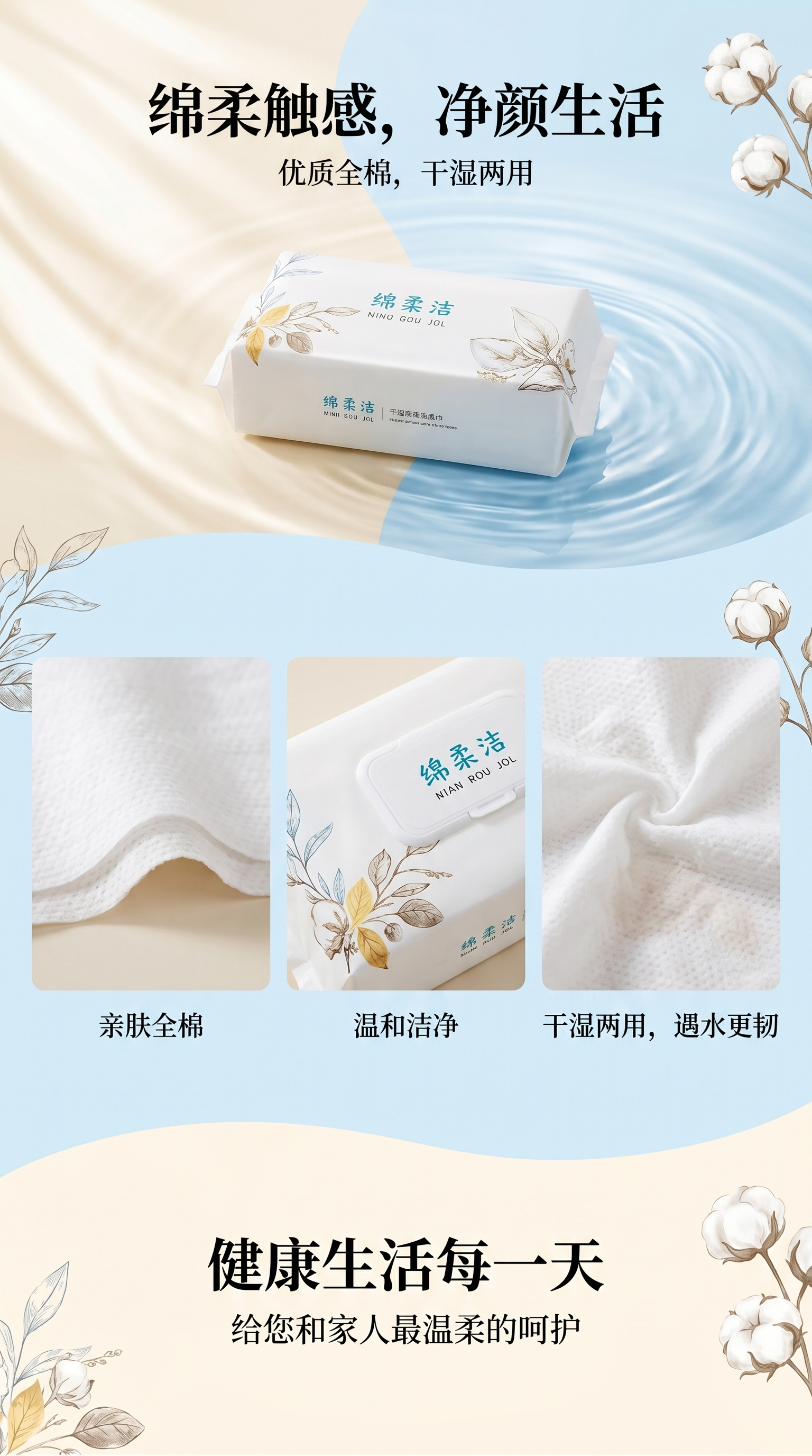 白色纸巾盒简约款家用抽纸盒可折叠纸巾盒收纳盒详情1