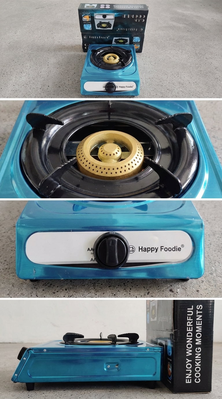 Happy Foodie HF64D запечатывает однофактовый газовый завод pic 2