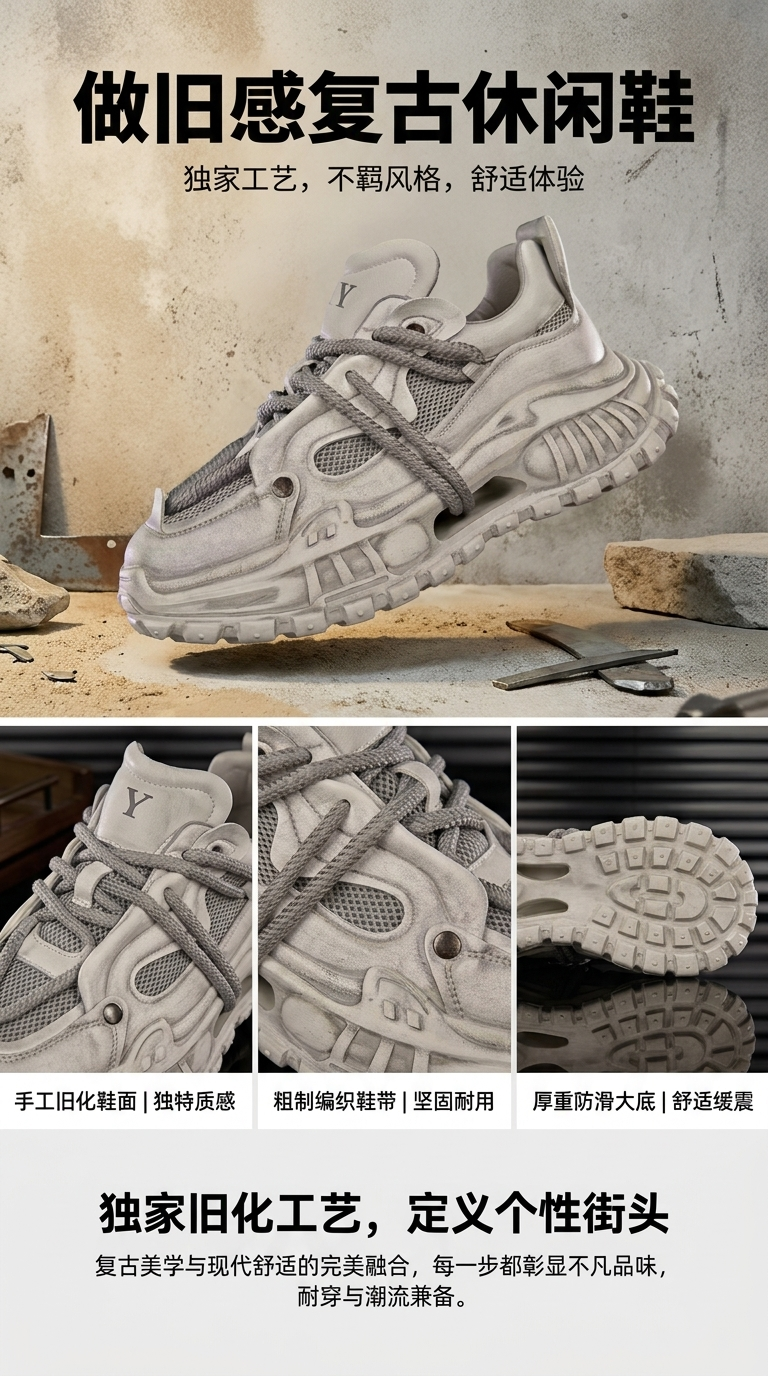 Breathable, lightweight, shock-absorbing, anti-slip, wear-resistant and comfortable sports shoes for men and women pic 1