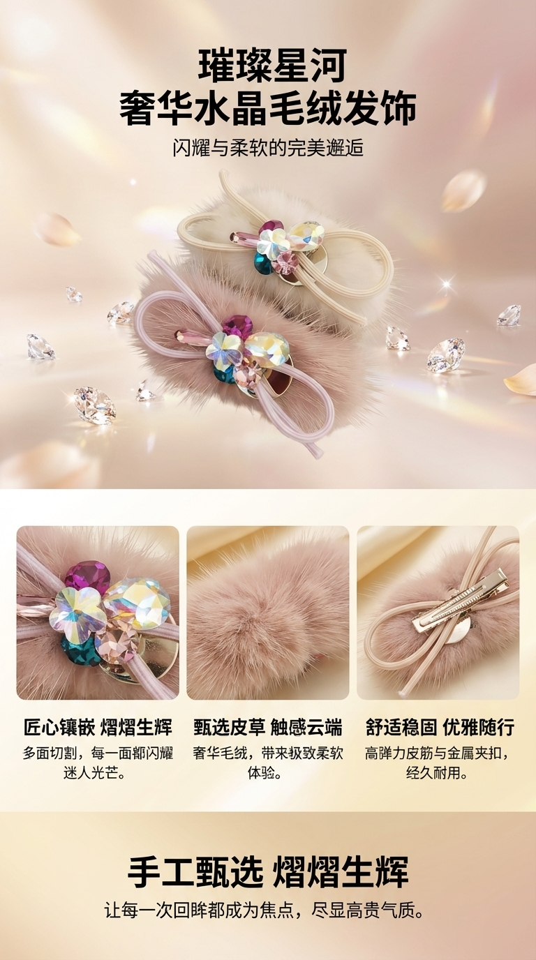 鲨鱼夹抓夹发卡发饰大号夹子时尚造型女款美发工具详情1