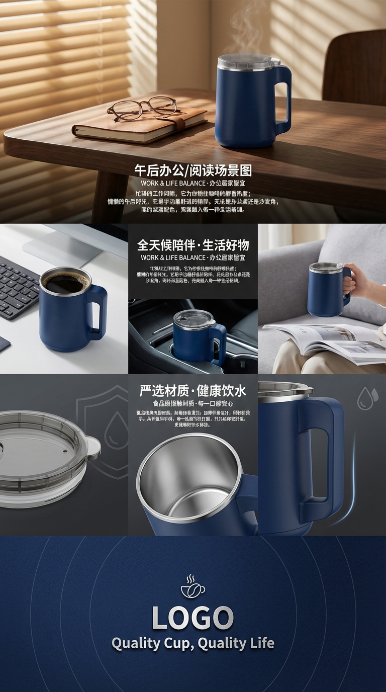 咖啡研磨机 不锈钢刀头电动磨豆机 全自动磨粉机家用小型磨豆机详情3