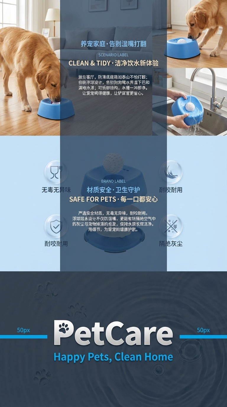 境宠物慢食碗LiquidSlowDogBowls液体慢喂狗碗防滑球骨汤狗舔碗详情3