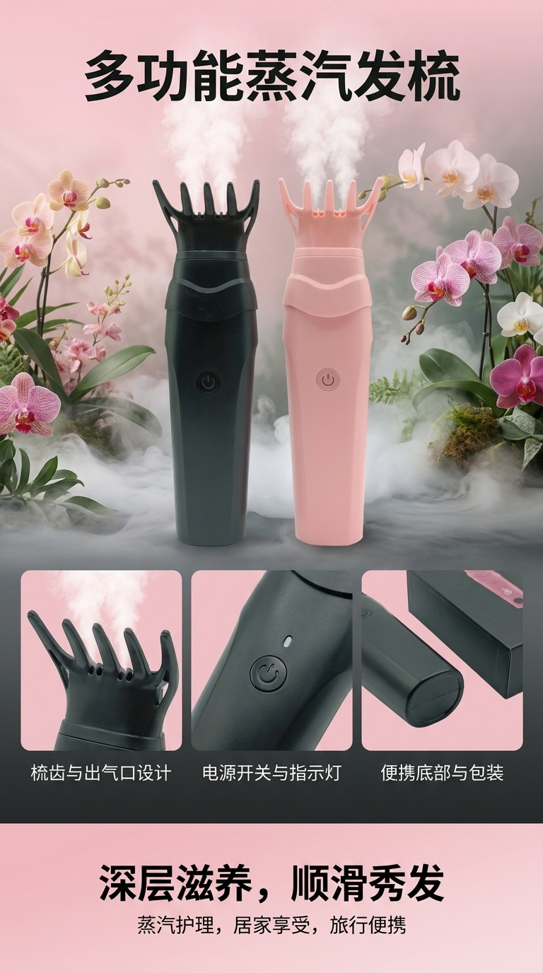 车载香薰机加湿器火焰壁炉自动香氛机详情1