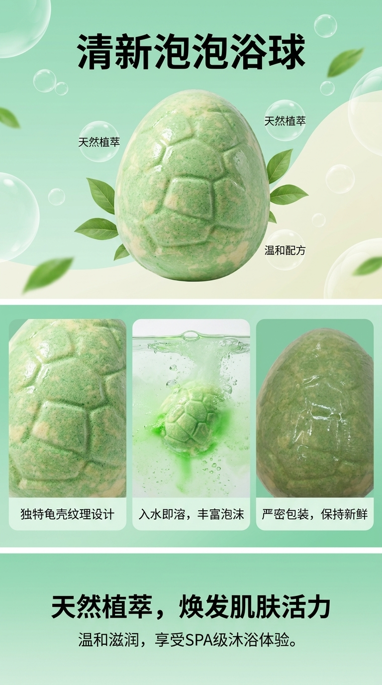 绿色蛋形物体创意摆件家居装饰品简约艺术摆件详情1