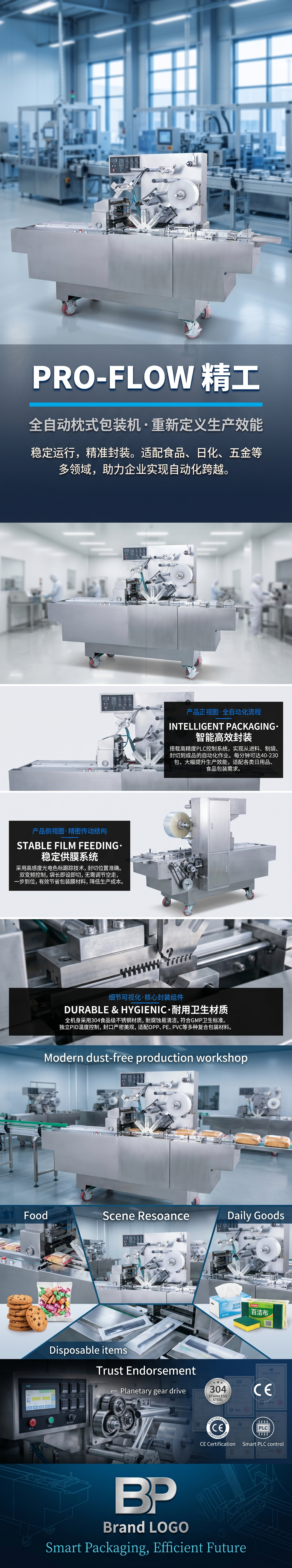 Industrial sealing machine, sealing equipment, automatic heat sealing packaging machine, factory sealing machinery pic 1