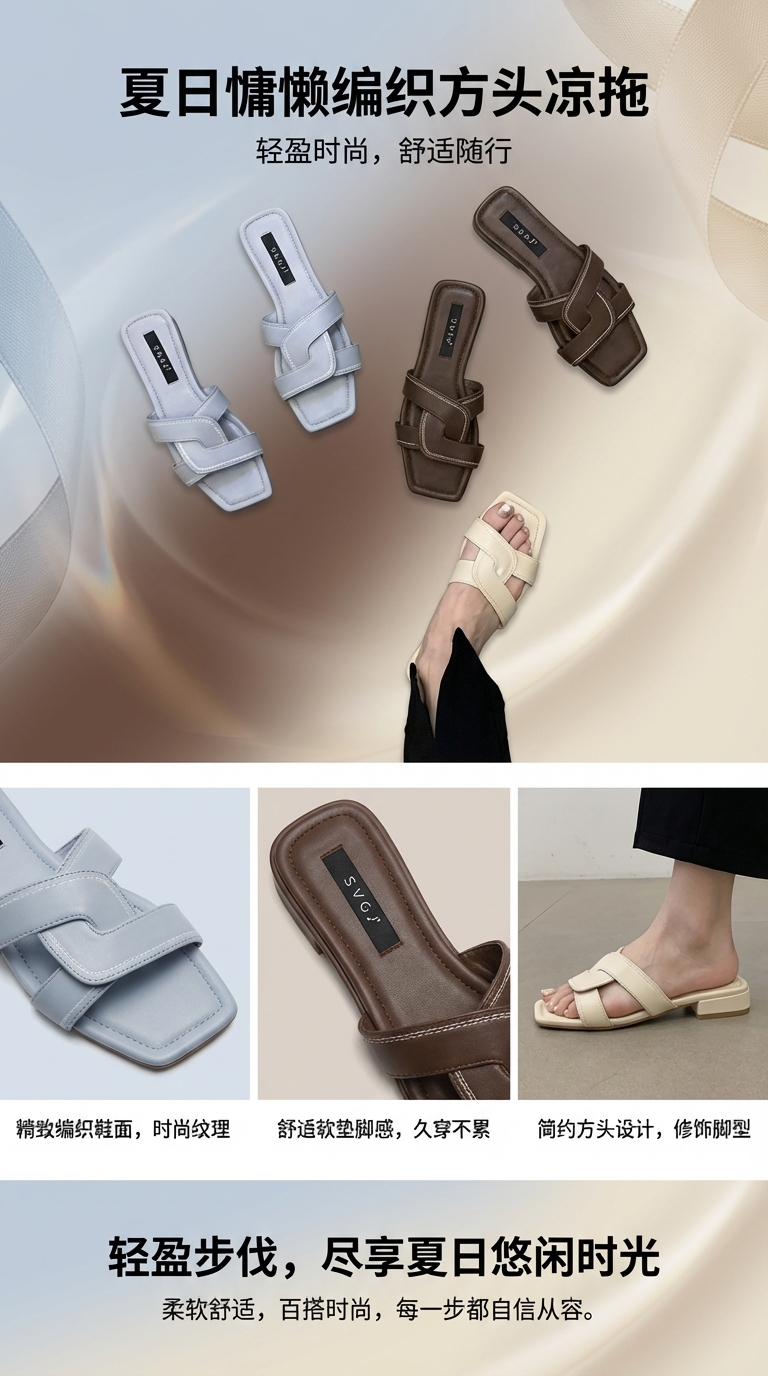 毛绒拖鞋女冬季居家棉拖鞋卡通男女保暖居家拖鞋详情1