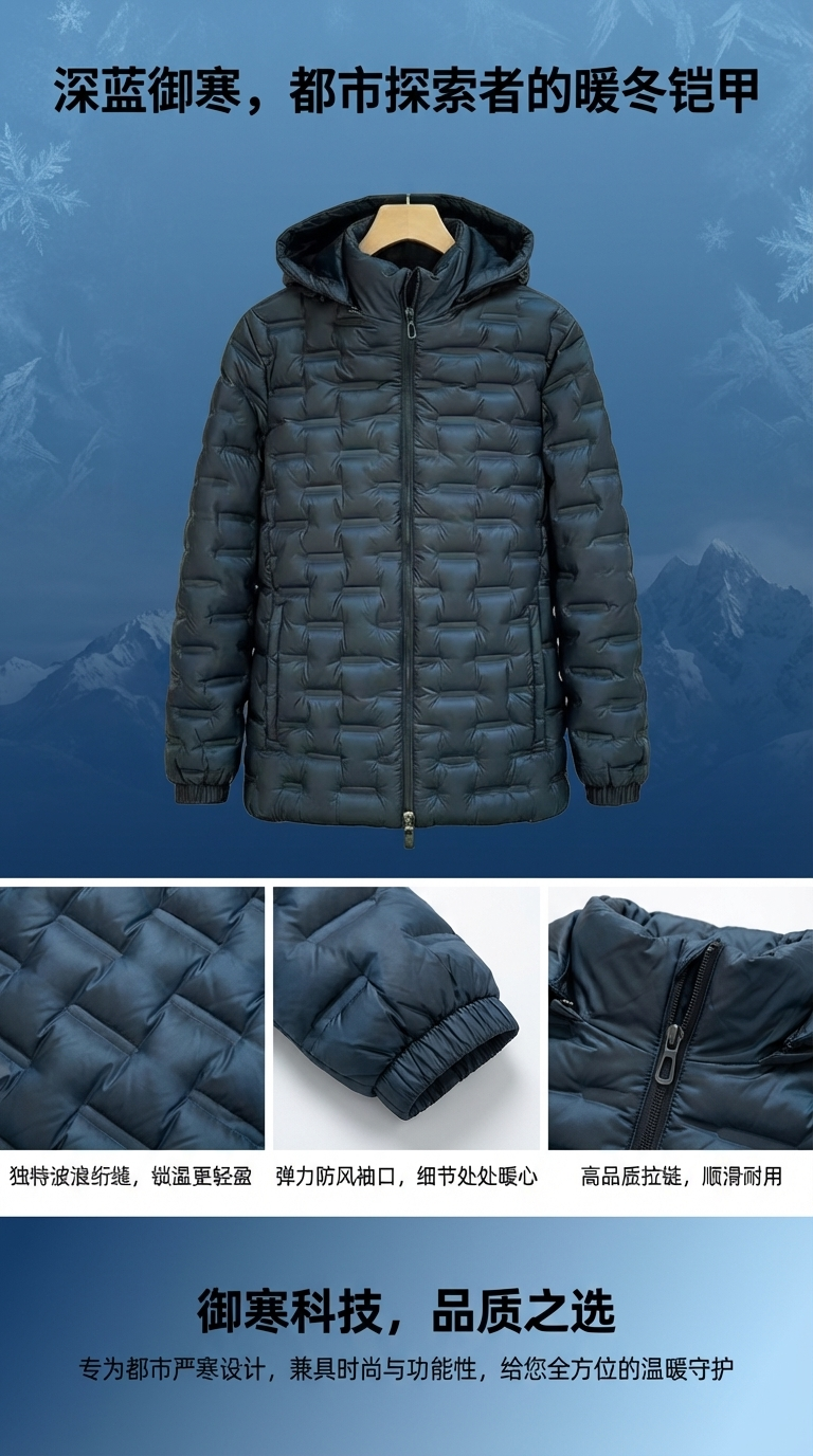 Snowfly mujer engrosada abajo chaquetas cubiertas invierno stock nuevos pic 1