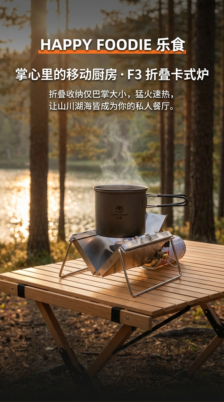 Переносная складная карточная печь на открытом воздухе supermini express supermini express coffee instructive pic 1