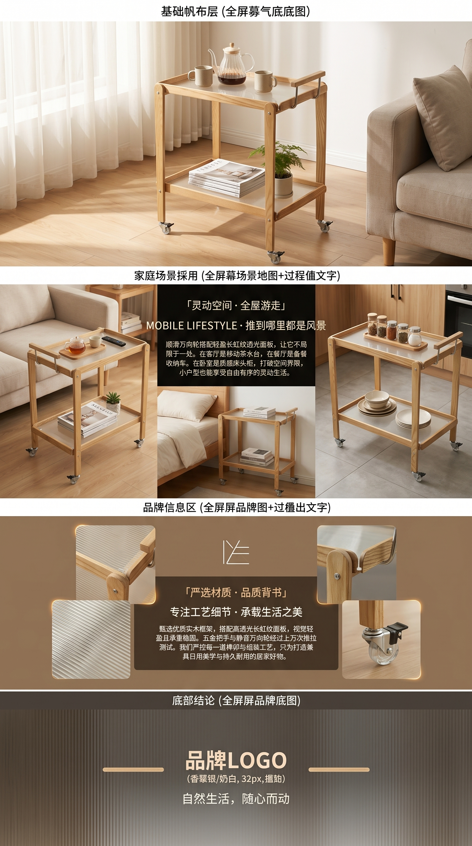 木质推车儿童玩具收纳箱多功能可折叠带轮子143358247详情3