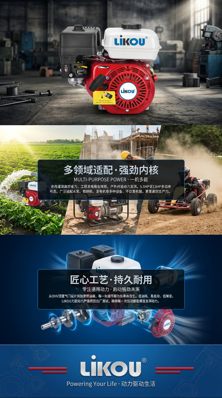 Likou 6.5HP/7.5HP 动力详情3