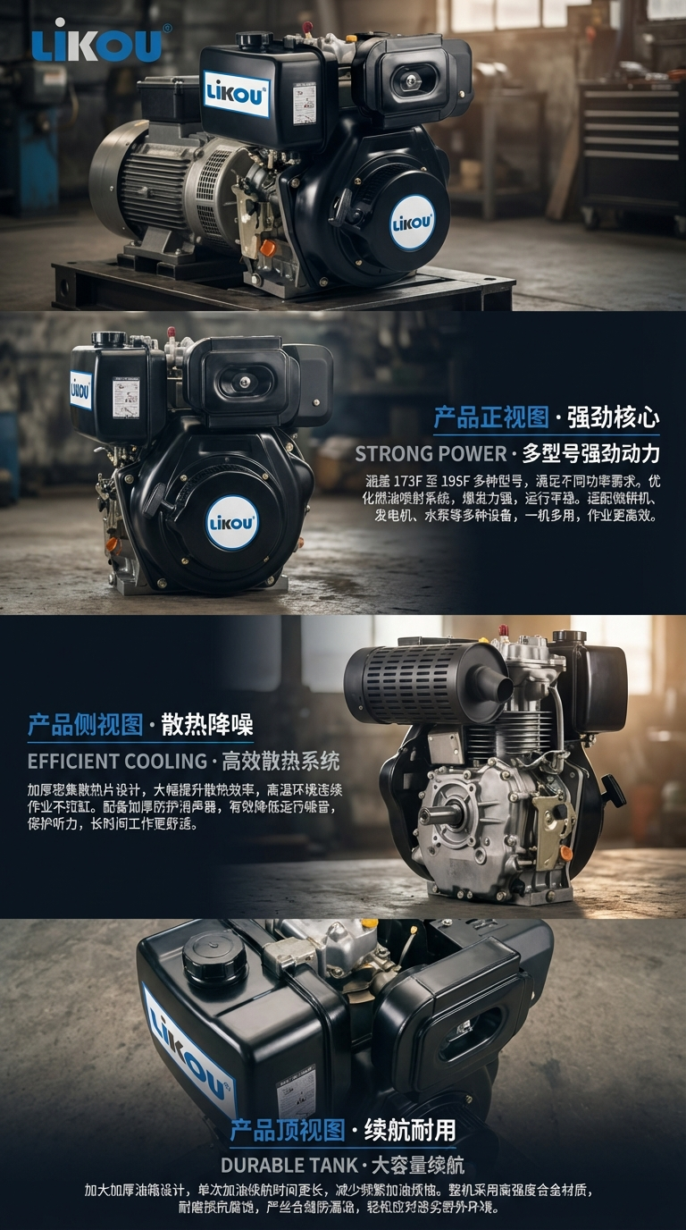 likou 173F/178F/186FA/192F动力详情2