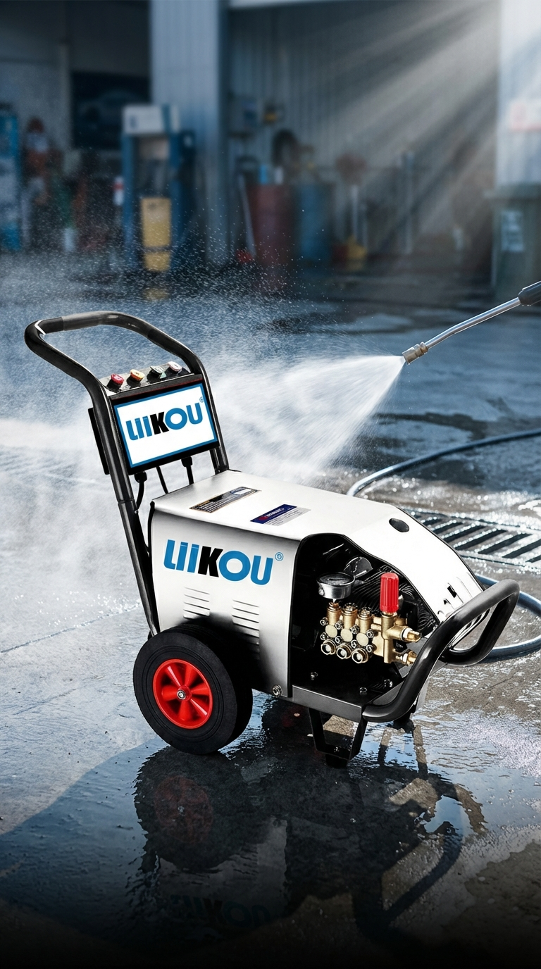 LIIKOU汽车清洗机高压洗车机电动洗车工具用品家庭便携快速清洗详情1