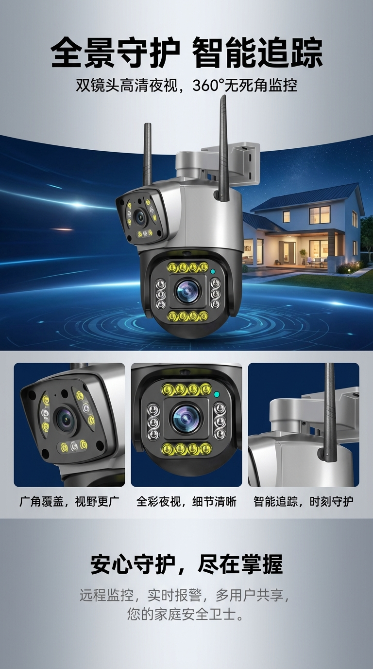双目 WIFI SMART 2CAMERA详情1