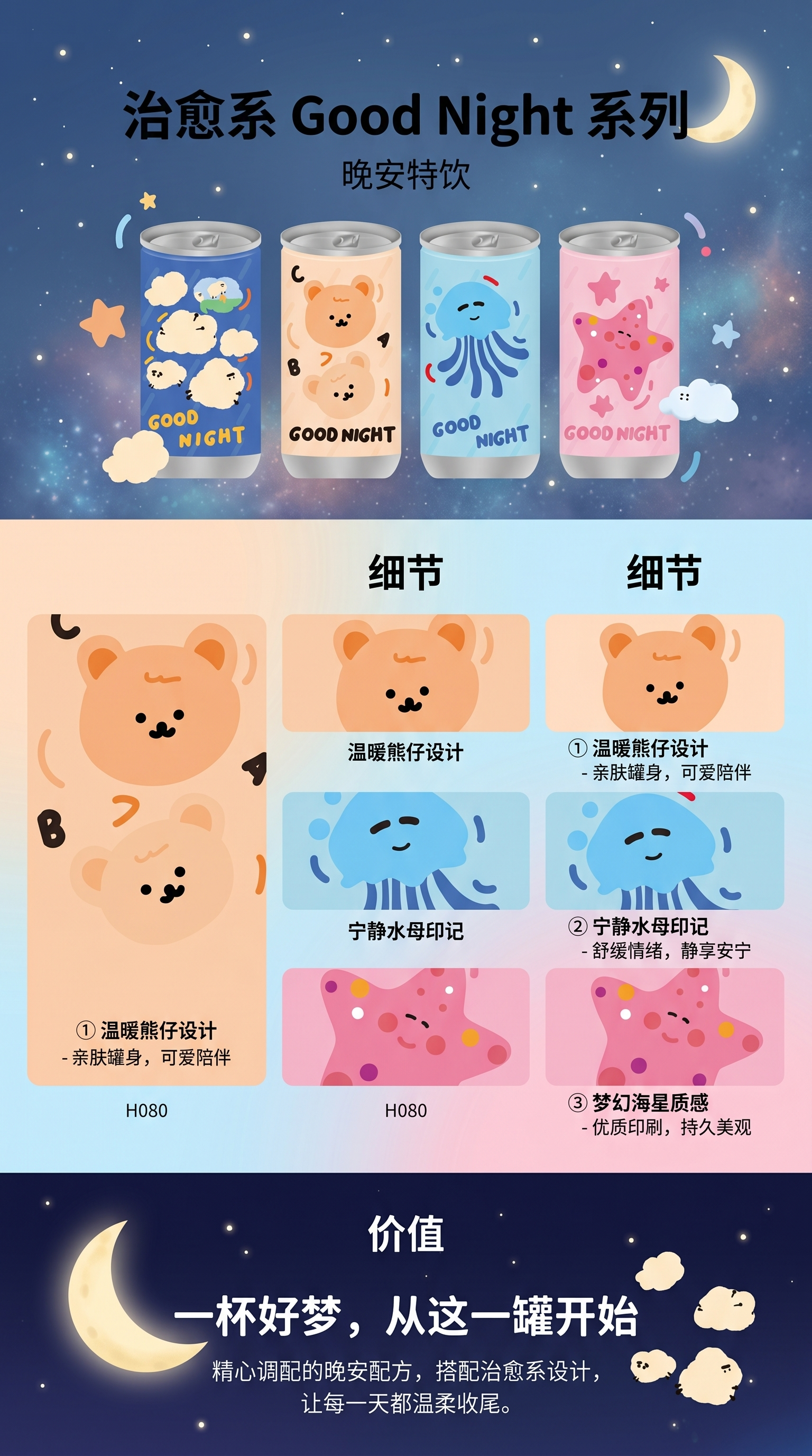 H080可乐罐湿巾 便携去油详情1