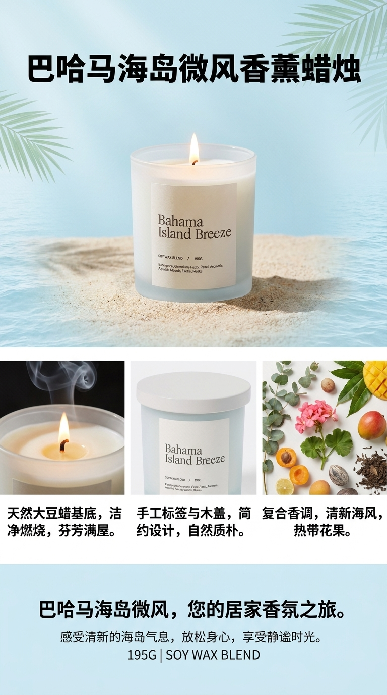 烛台蜡烛器皿烛台摆件蜡烛香薰玻璃杯090724341详情1