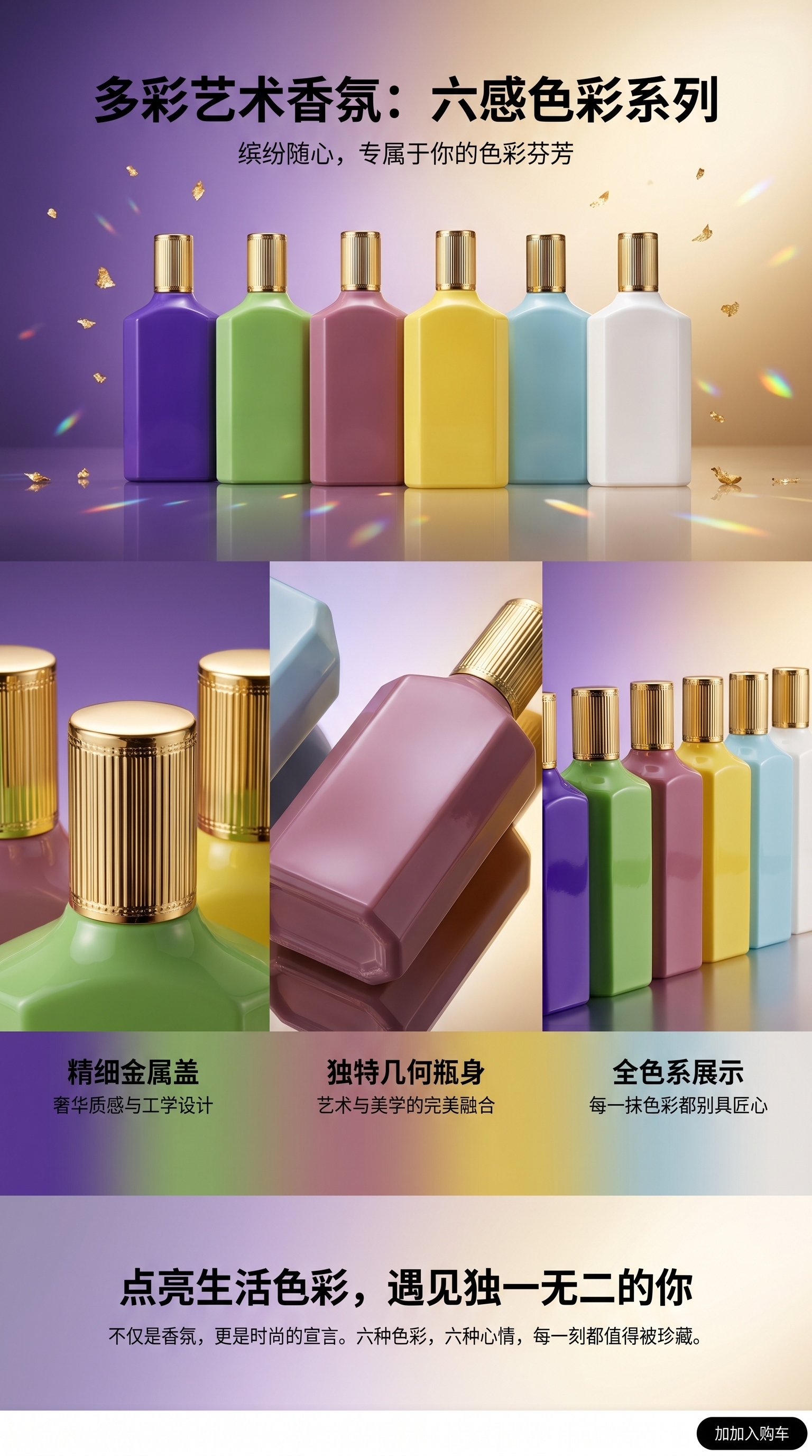 Perfume sub-bottle glass high-end sample bottle press spray 30ml portable large capacity 100ml pic 1