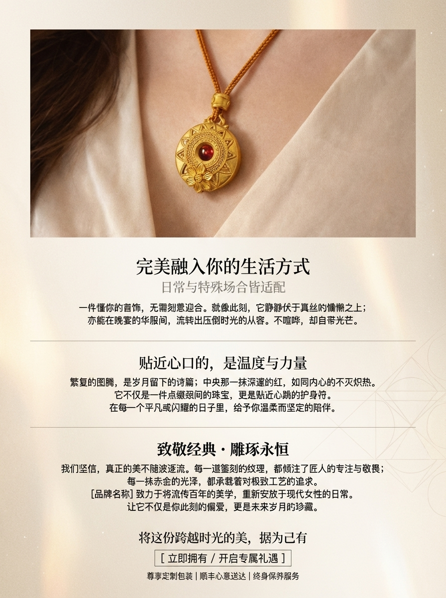 金色吊坠项链莫桑石蝴蝶珍珠挂绳金包银时尚简约女款配饰详情3