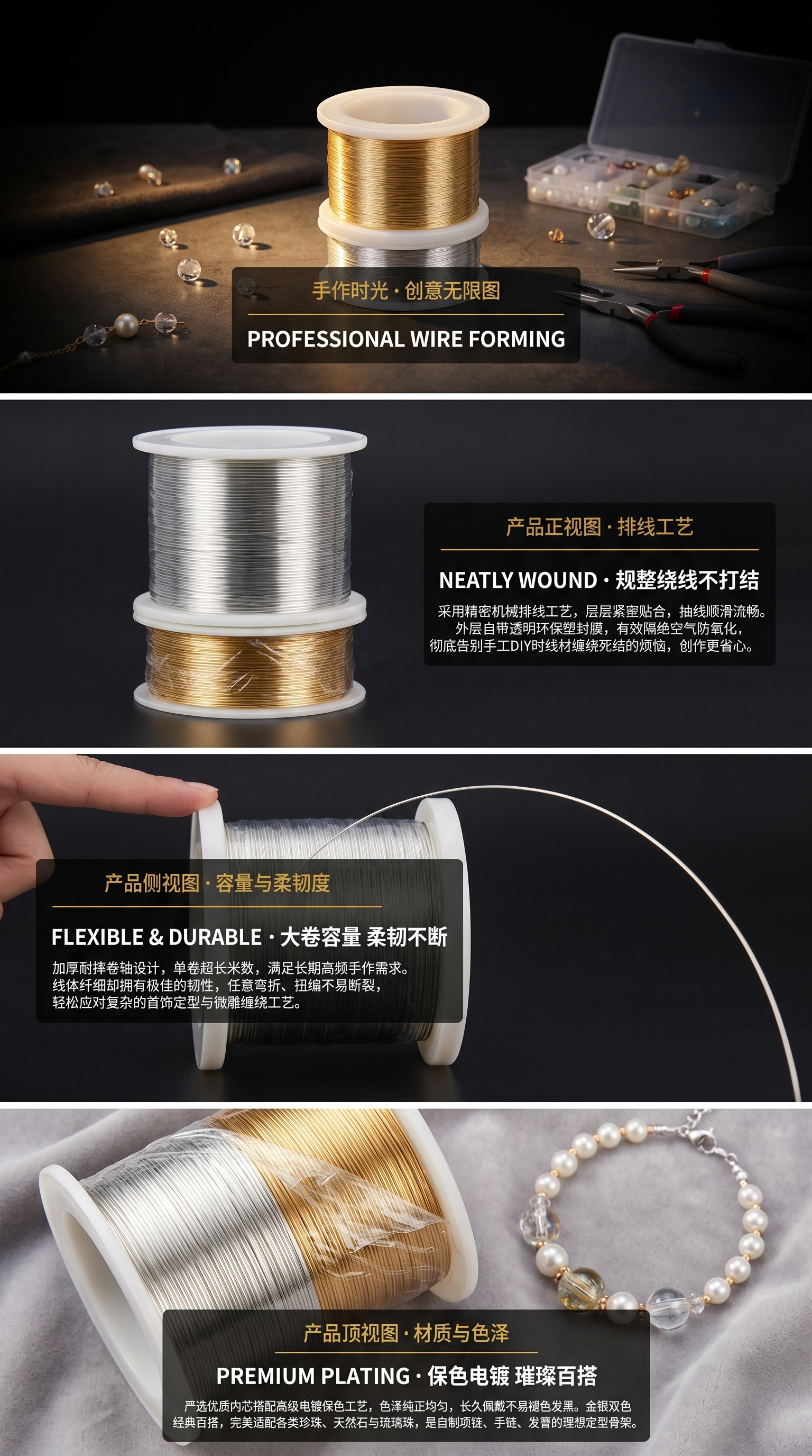 线轴线轴防缠绕多功能家用缝纫线轴084513627详情2