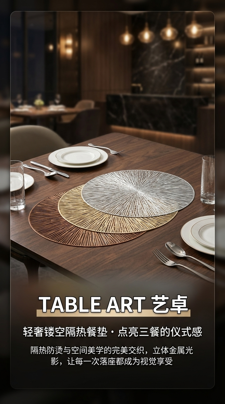 日用百货家具用品圆形杯垫餐垫泽然0001详情1