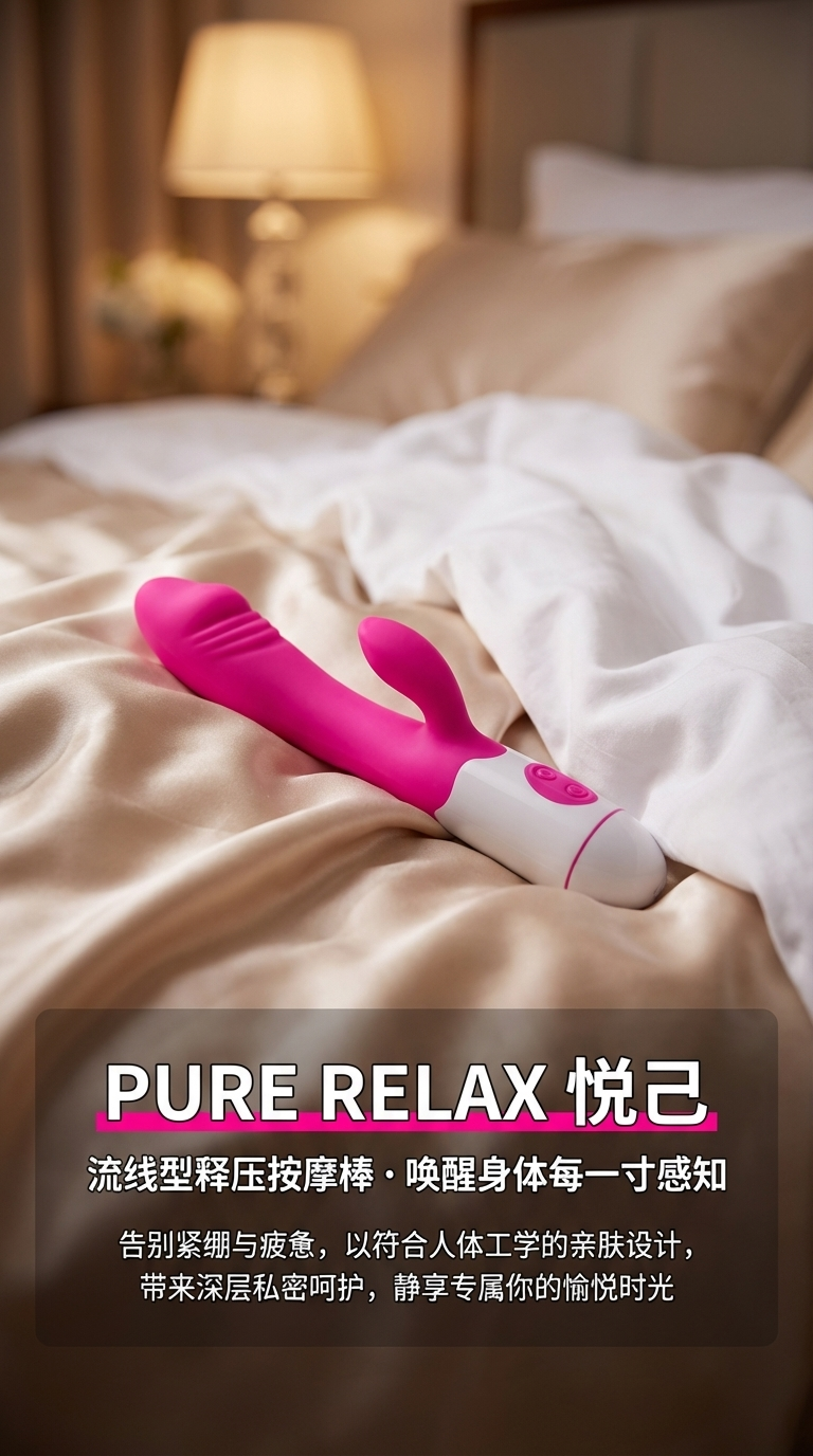 女性情趣用品调情按摩强烈震感超静音成人玩具自慰器按摩bang详情1