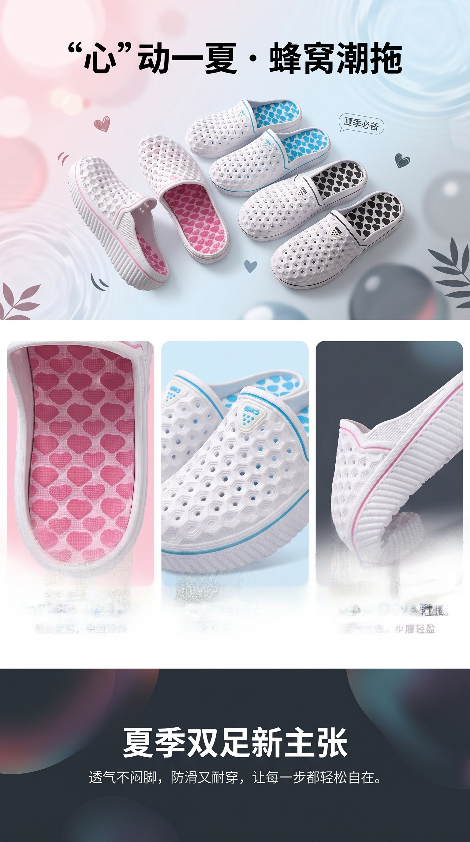 Blanco crocs EVA soft bomb plataforma de verano al aire libre a prueba de agua zapatos casuales pic 2