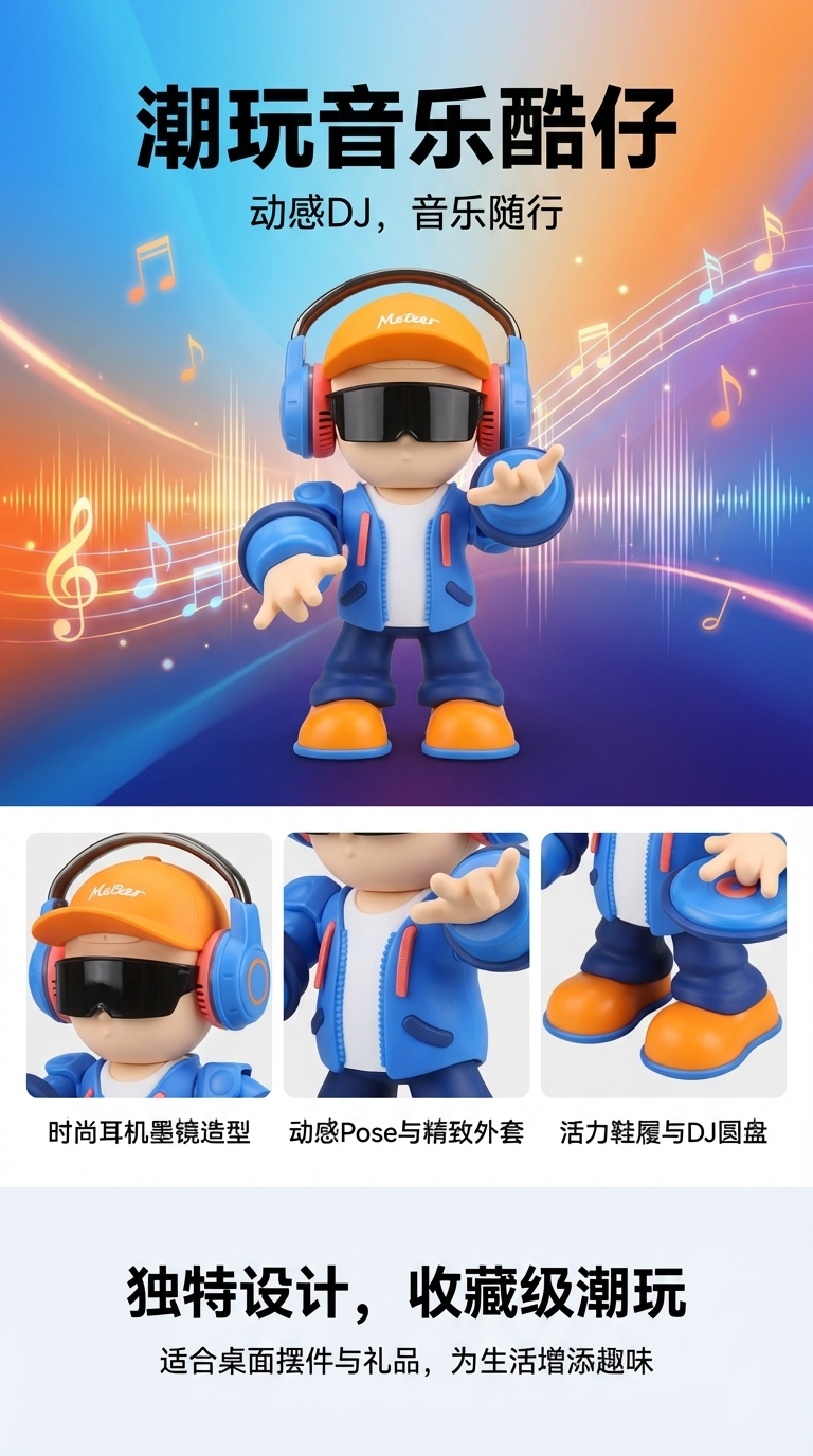 【价格面议】慧慧科技AI觉醒岛AI玩具陪伴机器人酷仔详情1