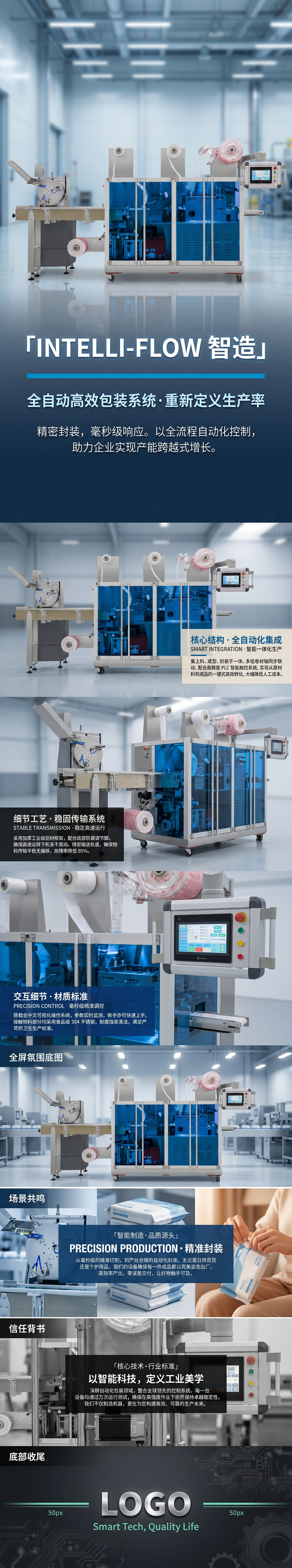 The industrial automation packaging machine equipment is highly efficient, stable and suitable for various packaging requirements pic 1