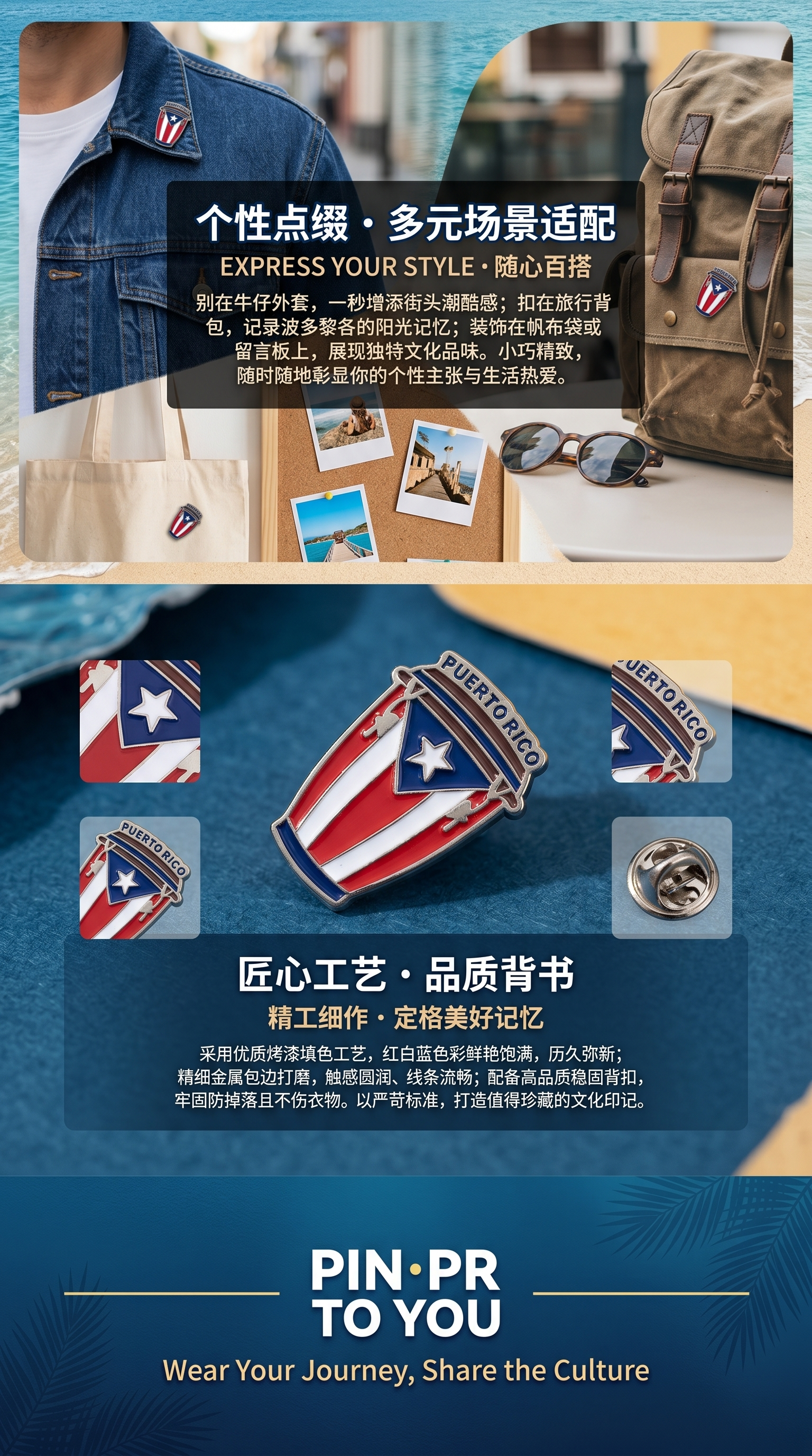 纪念品徽章定制款复古金属徽章收藏礼品便携小物件151709719详情3